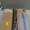 One Step Stool for Adults Seniors with Non-Slip Rubber Stepping Surface, Heavy Duty Wooden Step Stool with 450 LBS Capacity Bed Steps for High Beds, Bathroom, Bedroom, Kitchen & Kids Bedside Support (Brown)