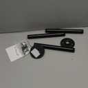 Wall Mounted Clothes Rack 72.5in, Industrial Pipe Clothing Racks Wall Mount, Heavy Duty Detachable Iron Garment Bar, Saving Space, Multi-Purpose Hanging Rod for Bedroom, Laundry Room, 1 Pack