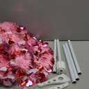 Valentines Day Decorations 5Ft Pink Valentines Christmas Tree with Lights Timer Battery Operated Pop Up Artificial Tree with Heart Ornaments, Heart Topper Decorations for Indoor Home Outdoor Office