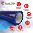 ArmorDillo only 20.32 per roll - 5 Rolls (case) 12" x 185 Perfed Contractor-Grade Thicker Stronger HVAC Vent Sealing and Masking Tape. Normal Tack Vent Film