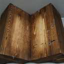 Bottle Display Shelf, 2 Pack Wood Bar Shelf,Tabletop Wine Rack, Bottle Stand for Liquor Display, Home Bar Display