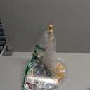 Christmas Paper Towel Holder - Wooden Countertop Dispenser with Acrylic Christmas Tree Design, Festive Holiday Kitchen Decor and Paper Towel Organizer