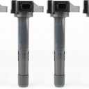 Ignition Coil Pack Set of 4 Replacement by AA Ignition - Compatible with Acura, Honda L4 2.4L - 2016-2020 ILX, 2015-2020 TLX, 2013-2017 Accord, 2015-2019 CR-V - Replaces UF712, UF-712, 30520-5A2-A01
