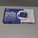 Ice Packs for Injuries Reusable (3-Piece Set)  Hot and Cold Ice Pack Therapy Gel Wrap Support  Supports Recovery, Joint and Muscle Pain  Knees, Back & More (3 Piece Set - Classic)