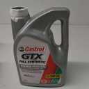 Castrol GTX Full Synthetic 5W-30 Motor Oil, 5 Quarts