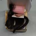 EINAEY Bangs Hair Clip - Brown Black Clip in Bangs Real Human Hair, Fake Bangs Clip on Bangs for Women Fringe with Temples Wispy Bangs Hair Extensions for Daily Wear