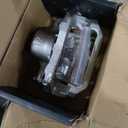 TRQ Front Brake Pad and Rotor Set Ceramic Slotted Drilled Calipers Hoses Compatible with 2005-2011 Toyota Tacoma