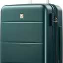 Hanke Expandable Carry On Luggage 22x14x9 Airline Approved, 20 Inch Hardside Luggage with Spinner Wheels, All-PC Hard Shell Carry-On Suitcase, Lightweight & TSA Approved (Blackish Green, 46L)