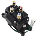 AHL 12V 250A Winch Solenoid Relay Contactor 2875714 63070 62135 74900 70715 for ST17 S2000 A2500 A3000 U4500 U4500w SE25 SE35 SE45 Venom 2000 2500 3000 3500 4000 4500 5000 ATV UTV 4x4 Vehicles