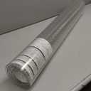 Plastic Low Pile Carpet Protector Runner Mat, 3'x4' Clear Non-Slip Vinyl Rug Cover Protector for Pets, Heavy-Duty Waterproof Floor Mat for Kitchen, Hallway, Doorway