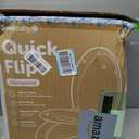 Jool Baby Quick Flip Toilet Seat with Built-in Potty & Splash Guard for Toddler Training, Slow Close (Elongated)