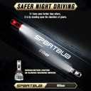 Led Headlight Bulbs, compatible with (2011-2016) Jeep Grand Cherokee led headlights, 9005/hb3 High Beam & h11/h8/h9 Low Beam LED Headlight Bulbs, Pack of 4