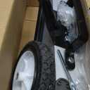 HORUSDY 18-Inch Rolling Magnetic Sweeper with Wheels, Magnet Pickup Sweeper, Push-Type Nail Magnet Sweeper for Workshop, Garage, and Yard Cleanup