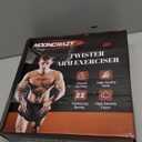 Twister Arm Trainer, 30-120 lbs Adjustable Twister Arm Chest Exerciser with 4 Spring & Poster for Men & Women, Detachable Power Twister Home Fitness Equipment for Enhancing Upper Body Muscle (Red)