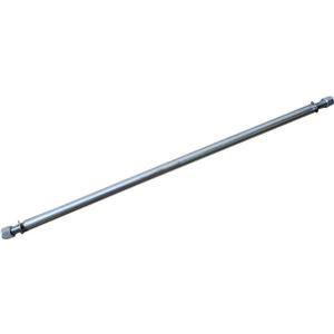 Axle 1" Diameter 36" Steel Axle Rod With 1" to 3/4" Step-Down & 3/4-16 Fine Thread 1/4" Keyway For ATV Go-Karts Quads Dune Buggies