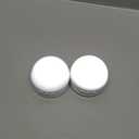 Kintion Night Light, Dimmable 8 Color Portable LED Night Light, 1800mAh Rechargeable Nursery Light Lamp, Soft Eye Caring Warm White, White, Red, Blue, Green Color Lighting for Sleep Aid (White, 2pcs)