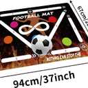 Soccer Training Mat for Indoor Use - Agility Equipment for 4-16, Improve Speed and Coordination - Anti-Slip/Silent Footstep Mat With Video and Dynamic Manuals