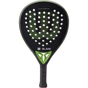 Wilson Blade Elite Tx V2 Padel Racket, Lightweight, Carbon/Fiberglass Surface, EVA Core, Medium Balance, One Size, 361 g / 410 g, Indoor Use