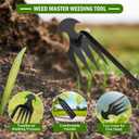 Weed Puller Tool Garden Weed Pulling Tool, Garden Hand Rake Tool | Heavy-Duty Gardens Hand Weeder Puller Tool for Gardening and Weedings(2PCS)