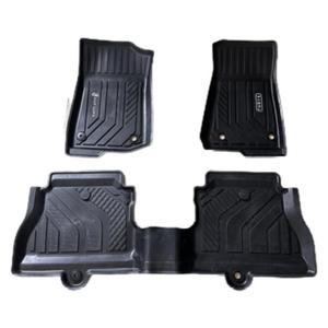 Car Craft Compatible With Jeep Wrangler Rubicon 2019-2024 Car Floor Mats Anti-slip Foot Pads All-weather Tpe Protection 1st & 2nd Row Floor Liners Hy3008 CC-7583