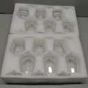 Wine Glasses Set of 12, 12oz Clear Red/White Wine Cup, Long Stem Wine Glasses for Party, Wedding and Home