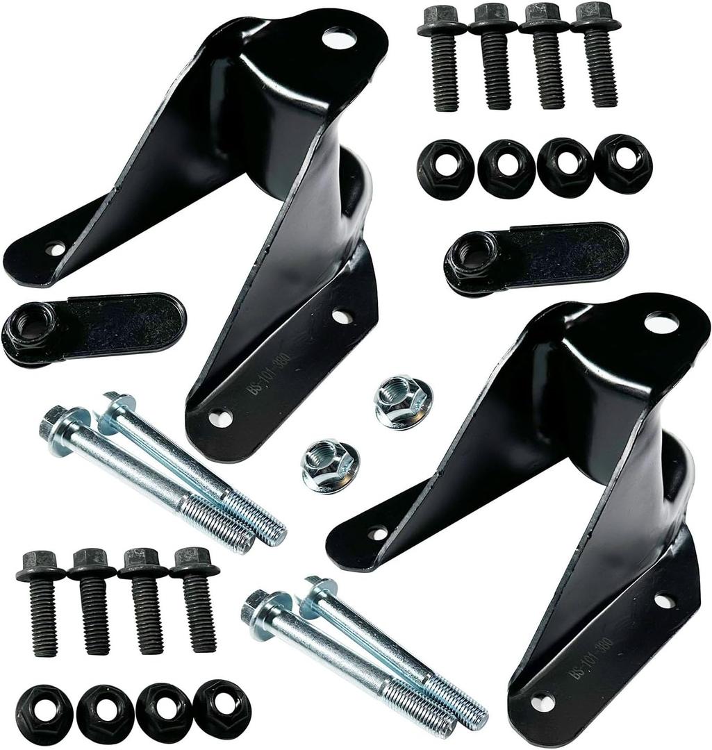 722-073 Rear Front Forward Leaf Spring Hangers Bracket Kit For 1998-2011 Ford Ranger Mazda B4000 Pickup