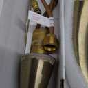 Delta Arvo Brushed Gold Faucet 3 Hole, 8 Inch Widespread Bathroom Sink Faucet for Vanity, Push-Pop Drain Assembly, Champagne Bronze 35840LF-CZ