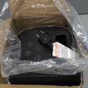 Small Portable Space Heater for Indoor Use - VOCRS 1500W PTC Electric Heater with Thermostat, Remote Control, 12H Timer, Eco and Fan Mode, Rapid and Safe Heating for Bedroom, Office