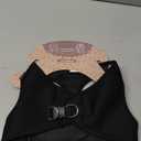 Murphy & Roxy Mesh Harness (Black, S) - Lightweight, Reflective Strips