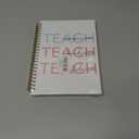 Boho Teachers Spiral Notebook, End of Year Teacher Gifts Journaling Notebooks, Teacher Appreciation Gifts Journals for Writing, Inspirational Teach Notebooks for Note Taking, 5.5x8.3 Inch