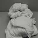 HC COLLECTION Bed Sheets Set King with 2 Pillowcases, Hotel Luxury Platinum 1800 Series Brushed Microfiber Sheet w/Deep Pocket, Ultra Soft Lightweight 4 Pcs Linen Bedding for Hot Sleepers, White