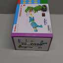 Dinosaur Shooting Boy Toys for Kids Age 3 4 5 6 7 8 - Moveable Shooting Game with Scoreboard, Light and Sound, 12 Foam Balls, Boy Toddler Toys 5-7 6-8 8-10, Competition Game Gifts (Green)