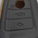 Leather Key Case Black