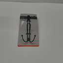 Spectrum Diversified Wilson™ Over The Door Triple Hook for Bedroom, Bathroom, or Entryway Storage