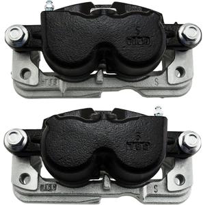 ACDelco Gold 18FR1378KSD Front Disc Brake Caliper Set (Performance Friction Ready Coated) Count of 2