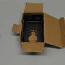 1 PCS Drywall Outlet Cutter Tool - Square Slot Cutter, Fits Most Oscillating Tools to Cut-in Single Gang Wall Boxes, Stainless Steel Electrical Box Cutter for Drywall, Sheetrock, Plywood (Black)