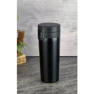 S|M Water Bottle 24 oz | Push Button Lid | Leakproof and Packable for Travel and Sports | Insulated Stainless Steel | BPA-Free