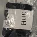 Hue Women's Super Opaque Tights with Control Top, Black, Size 3