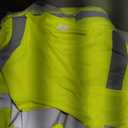 Hi Vis Long Sleeve Reflective T Shirts Safety Work Shirts Black Bottom Fast Dry for Men 12PCS (Yellow, XL)