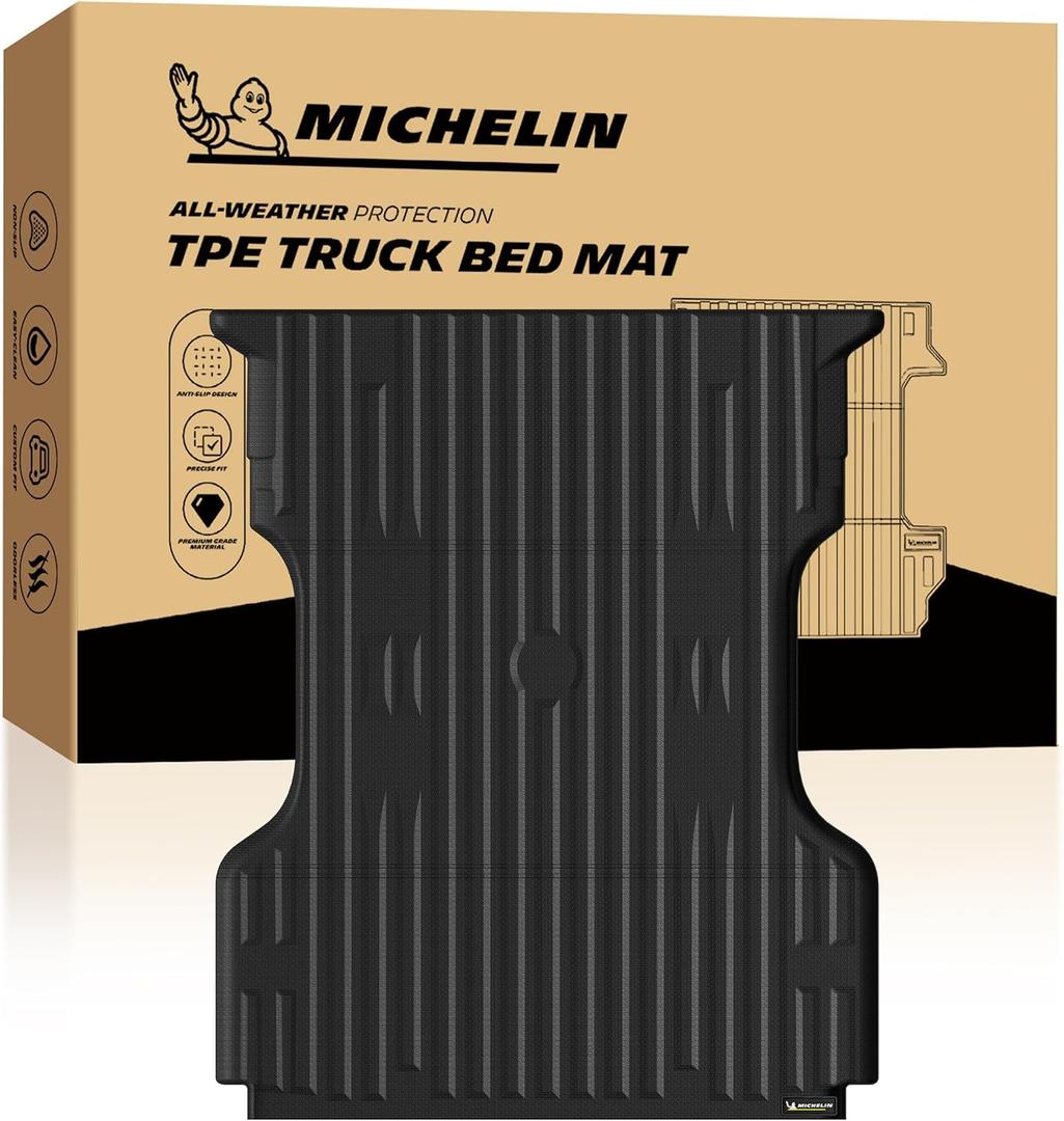 Michelin Truck Bed Mat for 1999-2016 Ford Super Duty F250/F350/F450-6.75FT