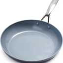 GreenPan Valencia Pro Ceramic Nonstick 12 Frying Pan Skillet, Hard Anodized PFAS-Free Cookware, Induction Ready, Compatible on All Cooktops, Eggs & Omelets, Dishwasher Safe, Oven Safe to 600F, Gray
