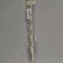 3 Pack Clip Strip Metal Merchandising Retail Display Strips, Off-White Powder Coated Steel, 17" Long with 6 Heavy Duty Clips/Hook Stations, 2.5" Wide x 1.5" High Header, Model: MS-16