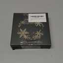 CHOANG Christmas Electric Guitar Ornament for Tree - 2 Layer Wooden Music Ornament with Notes & Treble Clef - Unique Musician Gift, Rock Music Christmas Decor, Guitar Player Xmas Decoration Pack of 2