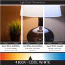 Sunlite FT36DL/841 Compact Fluorescent 36W Twin Tube Light Bulbs, 4100K Cool White Light, 2G11 Base