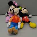 KIDS PREFERRED Disney Friends 3 Pack Plush Toys Set with Hand Fasteners