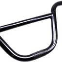 BMX Handlebar Swallow Shaped High-Carbon Steel 585mm 22.2mm Handle Bar Bicycle Parts Bike Accessories,Black
