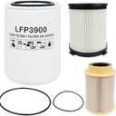Fuel Filter Water Separator and Oil Filter Kit Fit Compatible with Nissan Titan XD 2016 2017 2018 2019 5.0L V8 Cummins Diesel Engine Replace for 16403-EZ41A 16403-EZ40A FS53029NN LFP3900