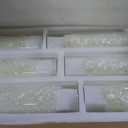 36 PCS Ivory White Pillar Candles with Glass Candle Holders Clear Hurricane Candle Holders Glass Cylinder Vases for Centerpieces Wedding Party, Event, Home Office (18 Candles+18 Candle Hoders)