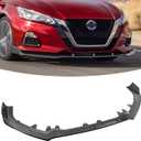 Front Bumper Lip Compatible with Nissan Altima 2019-2022 Carbon Fiber Pattern Front Lip