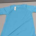 Liberty Pro 3 Pack Boys' UPF 50+ Rash Guard Short Sleeve Swim Shirts, Quick Dry UV Protection Swimwear for Kids (Medium, Red/Black/Bright Blue)